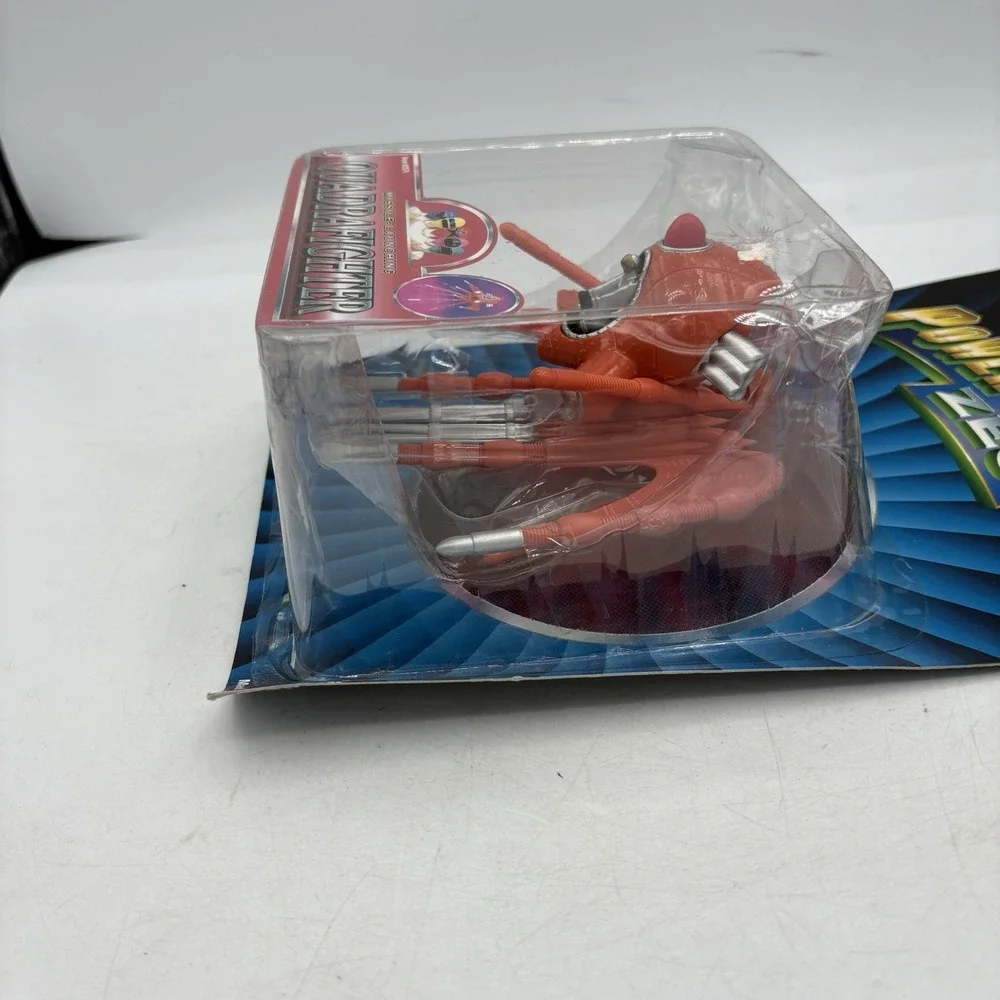 Vintage Bandai Power Rangers Zeo Missile Launching Quadrafighter 1996 MMPR